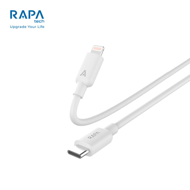RAPA POWER GaN20W MINI Charger with USB-C to Lightning MFi Cable ...