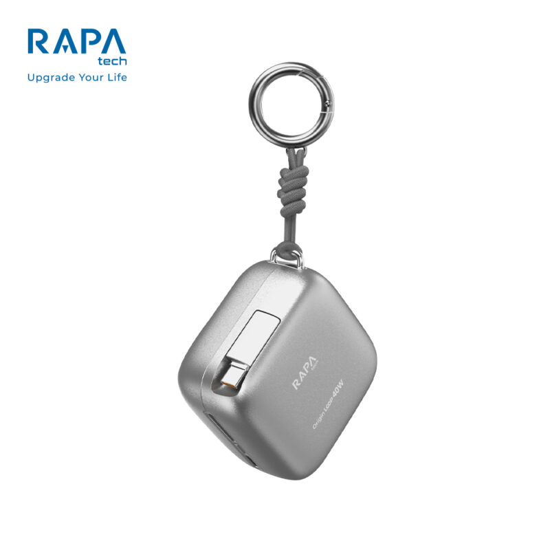 RAPA Origin LOOP Powerbank Wireless 40W - PB03 Silver (10000 mAh ...